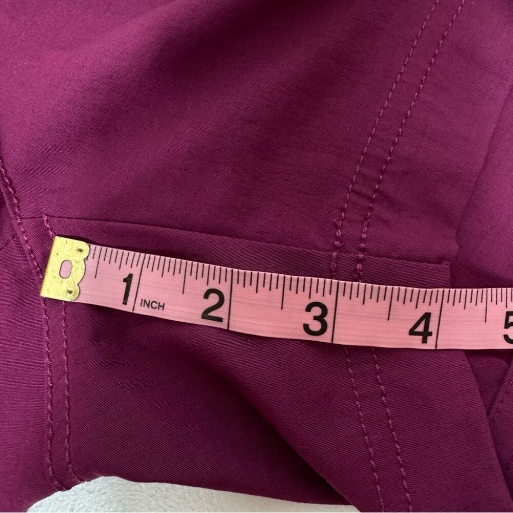 Athleta Dipper Shorts Pink Purple Size 16 Quick Dry 4" Inseam Pockets Casual - Picture 8 of 16